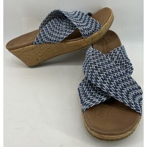 Skechers Cali Beverlee Vacation Mode Wedge Sandals Multicolored Womens 9